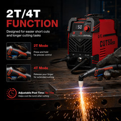2026 ARCCAPTAIN CUT50 NOVA Plasma Cutter – 50A IGBT, Dual Voltage 110V/220V