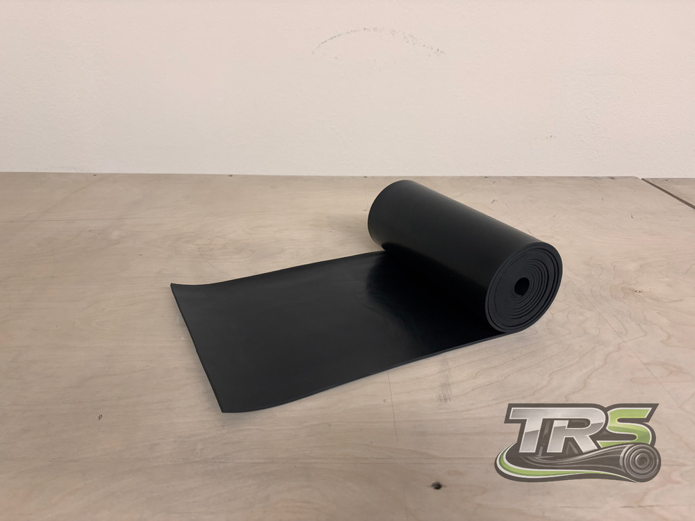 NEOPRENE RUBBER ROLL 1/8 THK X 24″ x 10 ft LONG FREE SHIPPING