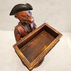 Revolutionary Monkey Business Card Holder – Table Top, Resin