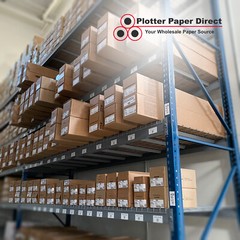 2 rolls 36″ x 300′ 20lb Bond Plotter Paper for Wide Format Inkjet Printers