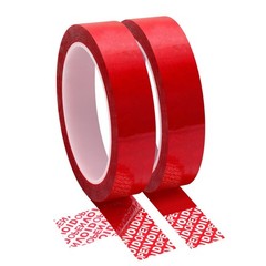 Red Tamper Security Tape,Transfer Tamper Proof Security Void Tapes，Ultra-