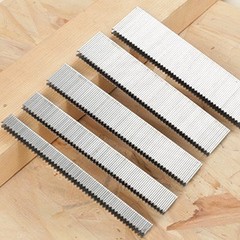 2000-Count 18 Gauge 1/4 Inch Narrow Crown Staples (1/2″+3/4″+1″+1-1/4″+1-1/2″),