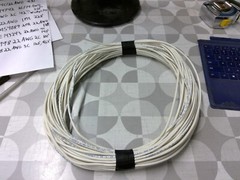 Windy City Wire E143243 22AWG 4C Shielded CMP Cable, 110ft **Free Shipping**