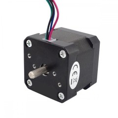 Nema 17 Stepper Motor Dual Shaft 1.8° 45Ncm 12-24VDC 2A 42x40mm for CNC Extruder