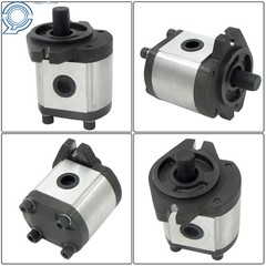 CCW Rotation Gear Pump 4-12 GPM SAE A-2 3/4 Shaft Industrial Flange Grade