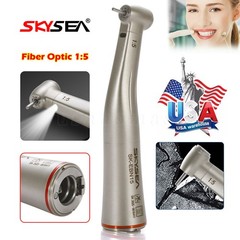 1:5 Dental Fiber Optic Push Button Contra Angle Handpiece Fit NSK S-MAX M95L