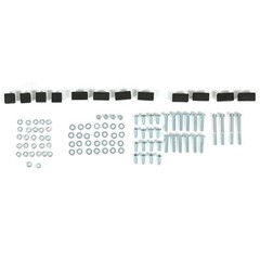 4 Pack Black Cargo Shipping Container Shelving Shelf Brackets Universal Fitment