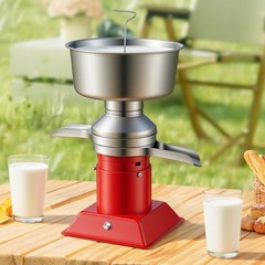 Stainless Milk Separator 60L/H, 10500RPM, Adjustable Fat Ratio 0.06–0.14%
