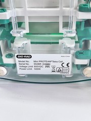 BIO-RAD PowerPac Basic Electrophoresis Power Supply w/ Mini Protean Tetra Cell