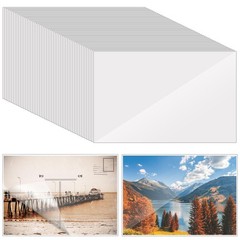 100 Pack 3x5inch Self Adhesive Laminating Sheets,Clear Sealing Index…