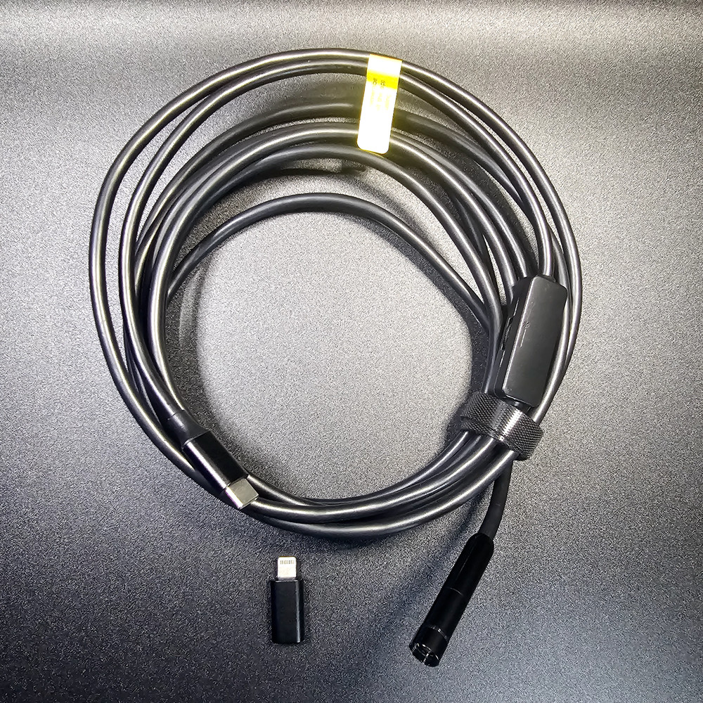 Wireless Endoscope, 6 LED Lights Borescope Camera, 7.9mm 3 in 1 USB Snake Camera