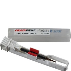 NEW Mikron Tool 2.PD.01600.090.IC CrazyDrill Coolpilot 1.60mm Carbide Pilot Dril