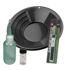 Sluice Monkey 14″ Black Gold Pan Panning Kit