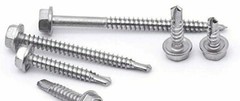 Hex Washer Head #8 x 1/2 – 2″ Indented Unsloted Self Drilling screws zinc