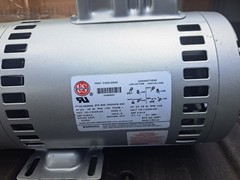 GAST 0.75 HP Vacuum Pump – Model 1023-101Q-G608NEX – Barely Used