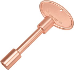 Rose Gold Universal Gas Valve Key – Elegant 3″ Handle for Fire Pit & Fireplace