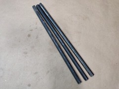 5-QTY, Keyed Shaft: 5/8″ x 16″, 3/16″ x 3/32″ Keyway, Solid Steel, Free Shipping