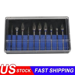 10Pcs/Set Dental The Original Bur Diamond Tooth Drill Bit Set Assorted 2.35mm