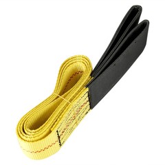 2″ x 6ft Nylon Web Lifting Sling Tow Strap Eye & Eye with Heavy Duty Flat Loops