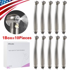 1-10pcs ASKEADNT Dental E-Generator High Speed LED Handpiece 3 Way4 Hole Turbine