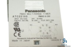 PANASONIC ATC22103 MULTI-RANGE TIMER_PM4HS-H-24V_0 to 10 seconds_8-pin_NO/NC