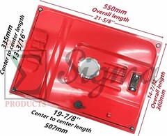 Fuel Tank W/Vent For A-ipower AP4000 AP5000 3000W 4000W 5000 Watts Gas Generator
