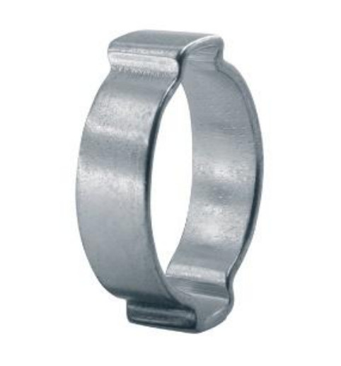 Oetiker 2-Ear Clamp Zinc Plated Hose Clamps Multiple Sizes & Pack Qty