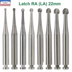 5-100 8 Types Dental Round Carbide Bur for Slow Speed Latch Type RA 1# – 8# Burs
