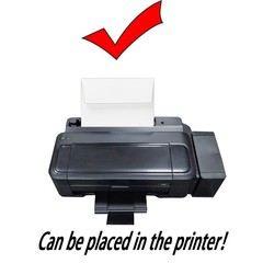 Xxcxpark 200 Qty Printable A7 200 Envelopes (5.25″ x 7.25″), White