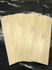 13 sheets 6×18 Poplar Veneer sheets 1/16 thick