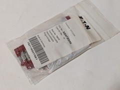 Eaton XBAFBS56 plug-in bridge jumpers, lot 4×10 + 1 extra, red, as shown