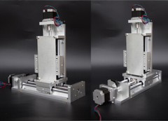 100-1000mm Linear Rail Sliding Table Cross Slide Module SBR Guide Rail SFU1605