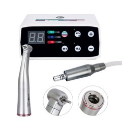 AZDENT Dental Electric Brushless Micromotor/1:5 Increase LED Motor Handpiece US
