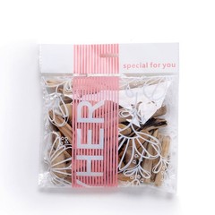 Byher Driftwood Pieces for Crafts Frames Wreath Surf 1″ – 4″ , 8OZ , 55pcs