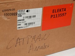 The Phantom Laboratory CTP579-20 Elekta P113597 Catphan annulus as shown