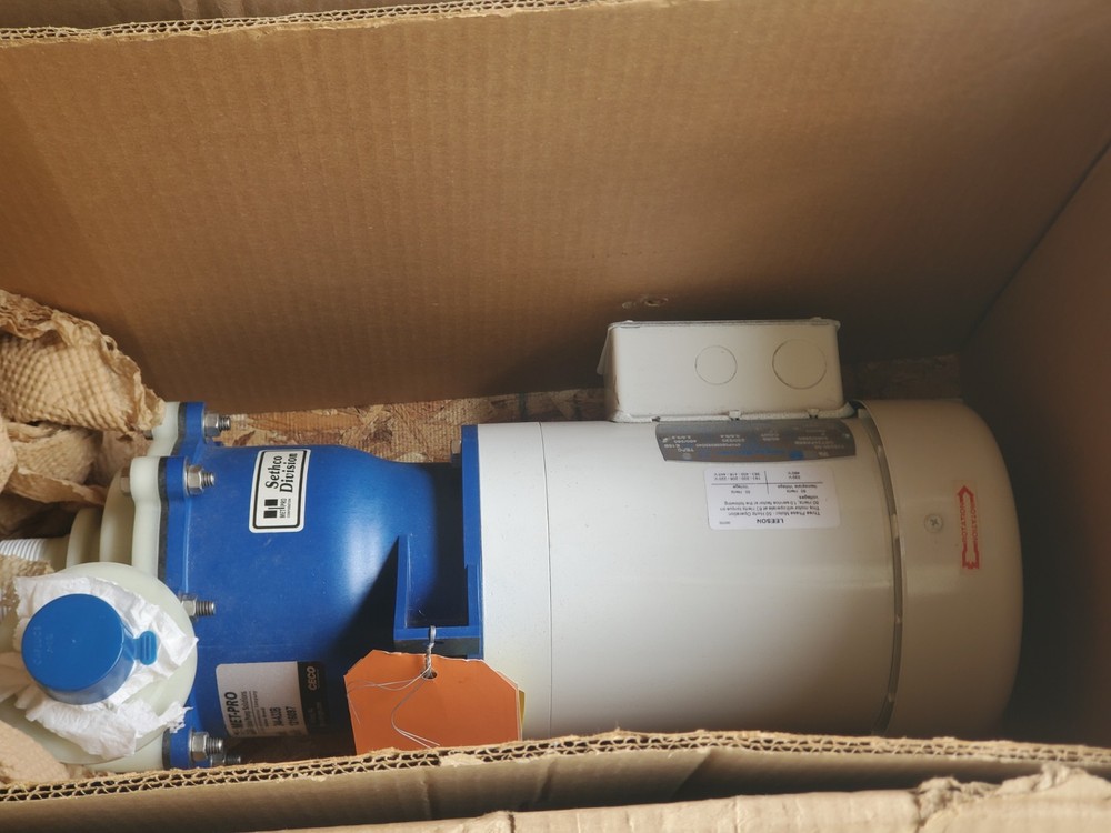 SETHCO 344-A33B Magnetic Drive Pump w/ Leeson 2HP Motor 2″ In x 1.25″ Out – NEW