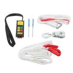 1320lbs Mini Electric Hoist PA600 & Wireless Remote Control 110V Height 20-40ft
