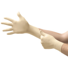 Adenna Total Grip – Latex Powder Free 8 mil MEDIUM Gloves – 1 Box of 100