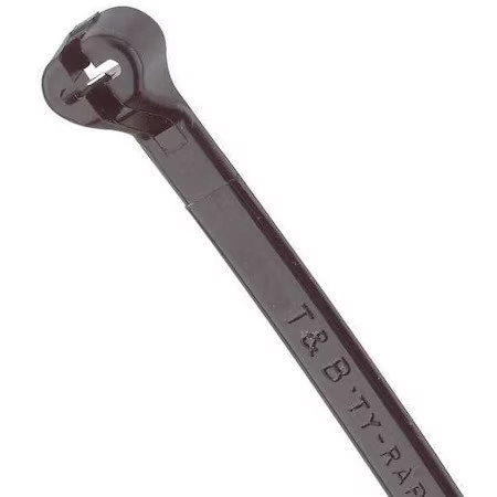 Ty-Rap Ty25mx Cable Tie, 7-1/2 In L, 1-3/4 In Max Bundle Dia., Black, Nylon