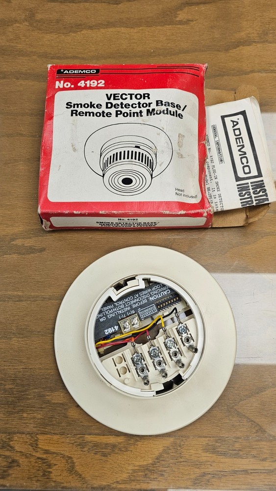 ADEMCO VECTOR 4192 DETECTOR BASE – New Old Stock