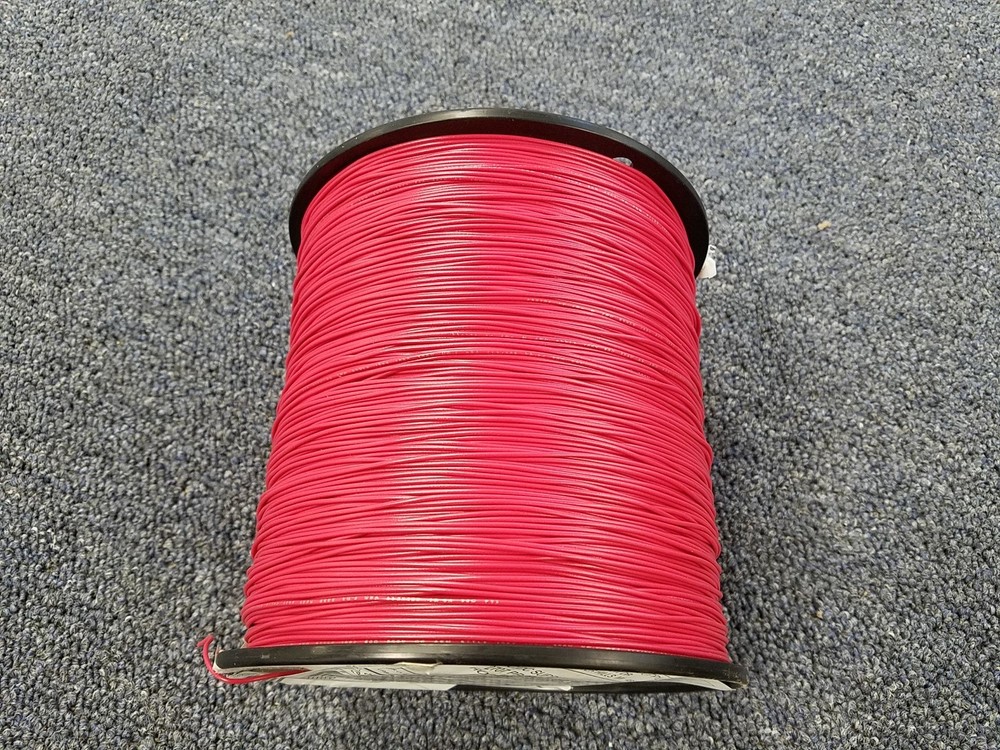 RED 24 AWG Gauge Stranded Hook Up Wire Kit 500 FT REEL UL1007 300 Volt