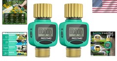 Weatherproof Garden Hose Meter