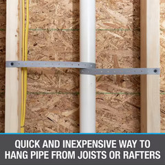 Oatey 3/4 in. x 25 ft. Plastic Pipe Hanger Strap