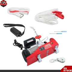 1320lbs Mini Electric Hoist PA600 & Wireless Remote Control 110V Height 20-40ft