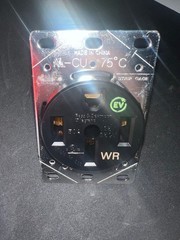 Legrand 3894WREV EV Receptacle Charging Outlet 14-50R 50A Weather Resistant NEW