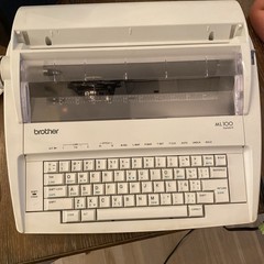 Brother Model ML-100 Standard Daisy Wheel Electric Typewriter – Tested Extra Ink
