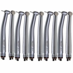 10 SANDENT NSK Style Dental High Speed Handpiece Push Button Standard Head 4H ST