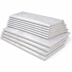 High-temperature insulation ceramic fiber blanket with aluminum foil facing