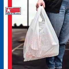 T-Shirt Carry-Out Bags 11.5″ x 6.5″ x 22″ (1,000 ct)