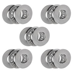 Thrust Ball Bearings Steel Pin Needle Roller Bearing Sealed 5 Sets 6 Sizes